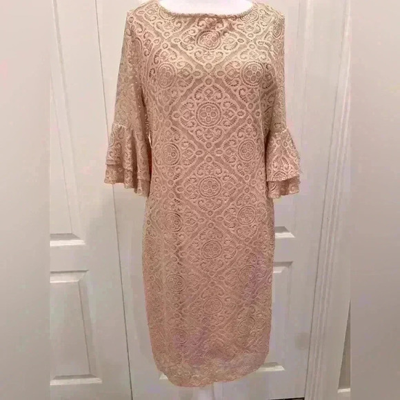 Liz Claiborne lace dress size 8 - Picture 1 of 8